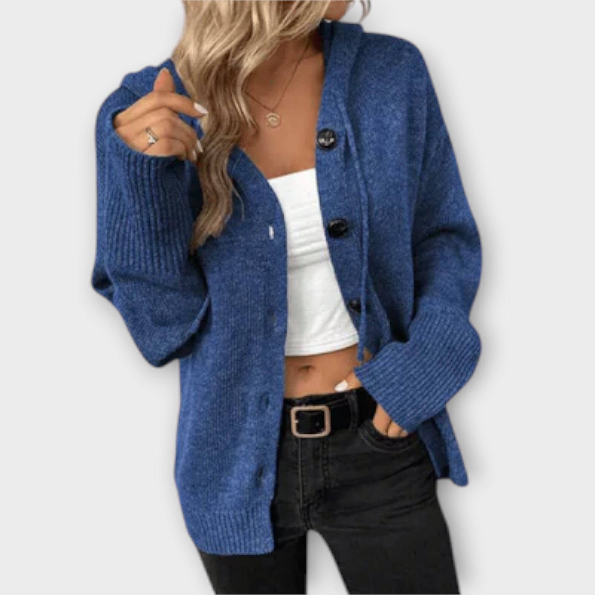 Brittan | Knitted Cardigan with Buttons