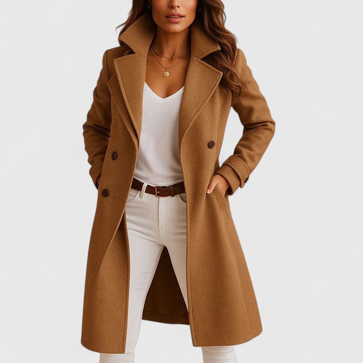Isabell | Elegant coat with a classic cut